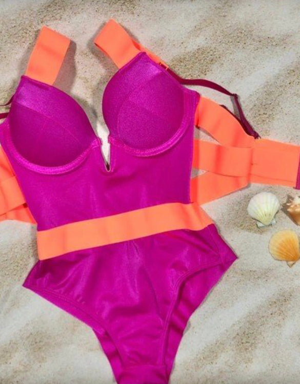 Purple Orange Swim